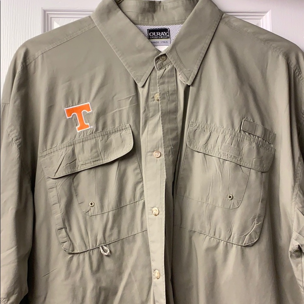 OURAY Sportswear Tennessee Men’s Fishing Shirt XL